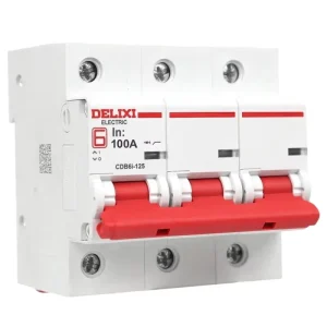 Moulded Case Circuit Breaker High Current 4.5 KA Breaking Capacity 400V Thermal Magnetic Trip Unit CDB6I 125 3P Electric