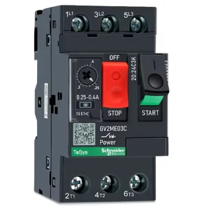 Moulded Case Circuit Breaker Series GV2ME06 7 8 10 14 16 20 21 22 32C Motor Protection and Circuit Breaker