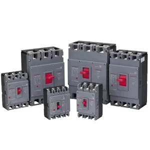 Moulded Circuit Breaker Electrical Equipment Smart AC MCCB 25kA 63A 125A 630A 1600A 2P 3P 4P for Harsh Environments