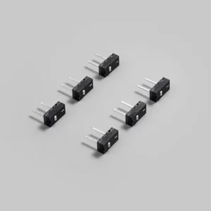 Mouse Button Switch Long Pin Double Pin Mini Micro Switch Dust and Water Resistant for Gaming and Office Experience