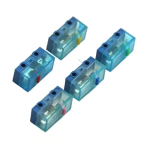 Mouse Micro Switch Button Transparent Shell 30VDC 0.05A 80 Million Lifetimes Computer Mouse