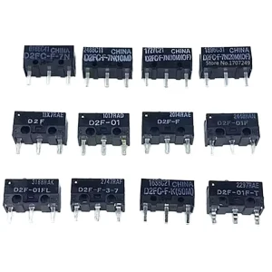 Mouse Micro Switch D2FC F 7N(10M) (OF) D2FC F 7N(20M) (OF) 50M 1A 5V Households 10000000 Times Mechanical Life Original Standard