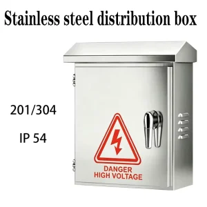 Multi Functional Distribution Box Low Voltage 420v Distribution Box Thickened Stainless Steel Distribution Box
