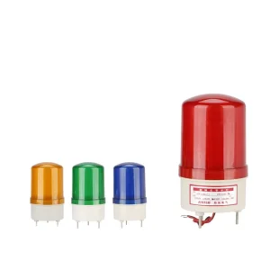 Multicolor LED Sound Light Alarm 12V 24V 110V 220V Car Flashing Alarm Light Plastic Rotating Warning Light for Home Personal Use