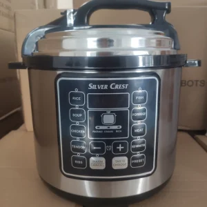 Multifunctional 6L Electric Programmable Food Steamer Pot Pressure Cooker with Non Stick Bowl Rice Cooker