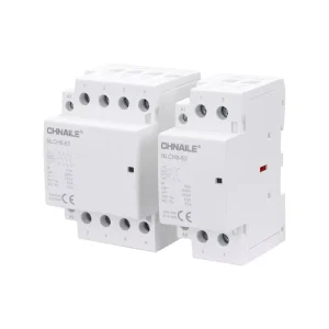 Multifunctional AC Contactor Device NLCH8 63 2P Rail Mounted Contactor