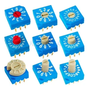 Multiple Position Rotary Changeover Switch Waterproof Electrical Universal Rotary Selector Switch