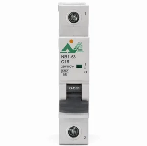 My68n Mini Circuit Breaker 6kA Breaking Capacity 1-4 Poles Copper Material Industrial Use