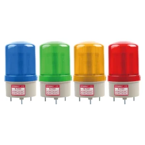 N 1101J 12V~220V Acoustooptic Integrated Rotary LED Warning Light