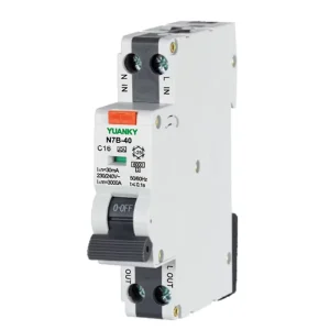 N7B-40 240V 50HZ 6000A RCBO Overload Short Circuit Protection Residual Current Operated Circuit Breaker