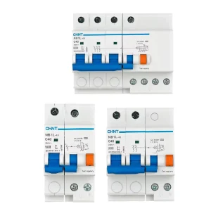 NB1L C16a Type a RCBO Residual Current Operated Circuit Breaker with Over-current Protection (Magnetic)