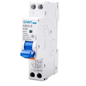 NB2LE 1P+N 6kA 6A 30mA a AC Residual Current Operated Breaker RCCB for Industrial Electrical