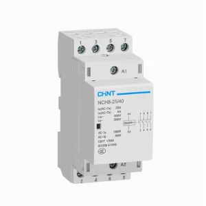 NCH8 Modular Contactor NCH8-25/40 220-230VAC 4P 25A Din Rail Mounting