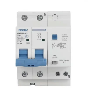 NDB1LE 63 Residual Current Action Protection Circuit Breaker Type C 1PN Leakage Short Circuit Protection 2P