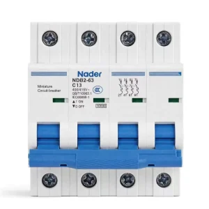 NDB2 63 C13A 1P 2P AC230V 240V 400V 415V 10kA Overload Short Circuit CE Certified Household Factory Stock
