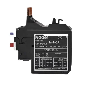 NDR2 38 Thermal Overload Relay 220V AC Shanghai Liangxin Motor Protection
