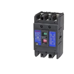 NF-SP Series 3-Pole Thermal-Magnetic Trip Unit 10kA Breaking Capacity 380/440V Rated Voltage MCCB Moulded Case Circuit