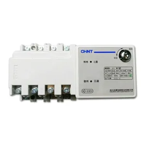 NH42 Series PC Grade Dual Power Automatic Transfer Switch 4P Optional Manual Automatic Integrated Transfer Switch