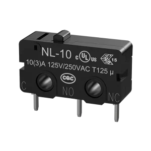 NL 10 Series Waterproof Micro Switch with Pin Plunger Fast Action Miniature