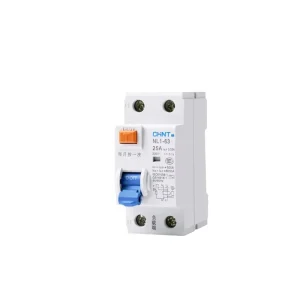 NL1 63 25A RCCB Differential Switches 2P Magnetic RCD Residual Current Operated Circuit Breaker