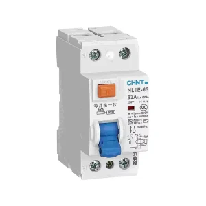 NL1E Residual Current Circuit Breaker RCCB Earth Leakage Protector 2P 63A 30mA