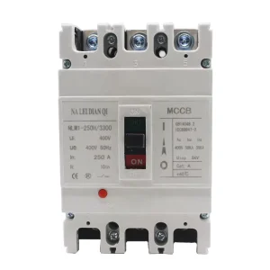 NLM1-250/3300 Molded Case Circuit Breaker (MCB) Made in China 160A-250A 35KA Breaking Capacity 400V Rated Voltage 50Hz