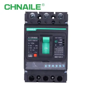 NLM1E-125M EMCCB 125A 400V 690V 3P 50kA Electronic Moulded Case Circuit Breaker Low Voltage Electrical