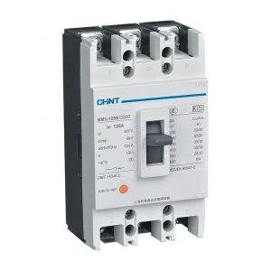 NM1-125 MCCB 63A 80A 100A 125A Molded Case Circuit Breaker 3P 4P 25-65kA IEC 60947-2