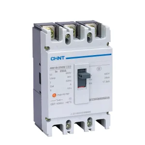NM1B Series Molded Case Circuit Breaker (MCCB) Air Switch AC 400V/690V Three-phase Three/Four Wire 250A/400A 35kA/50kA Breaking