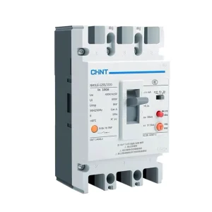 NM1LE MCCB Molded125S 3300 3P 4P Case Circuit Breaker with Leakage Protection Air Switch