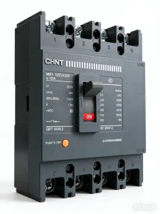 NME1 125S 3300 Molded Case Circuit Breaker 125A Three phase Three wire Air Switch 25kA Thermal Magnetic Trip Unit