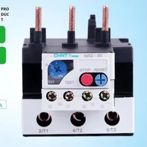 NR2-93 Thermal Relay AC 93A 6-Pin Silver Alloy Contacts Screw Terminals Thermal Overload Short-Circuit Leakage Protection