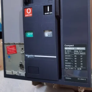 NS1600N 3P Compact NS Series 1600A Motor Operation 200 240VAC Molded Case Circuit Breaker PLC