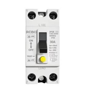 NT 50 RCBO 30A 40A Air Circuit Breaker IP20 Household Use Overload Leakage Current Protection CE Certified 1.5KA AC 230V