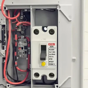 NT-50L 2P 15A 20A 30A RCBO 30mA ELCB 200mA Earth Leakage Circuit Breaker CE Certified Household Use