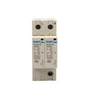 NU6 Type 2 SPD (Surge Protection Device) Household & Industrial AC Power Surge Protector for Lightning Voltage Protection