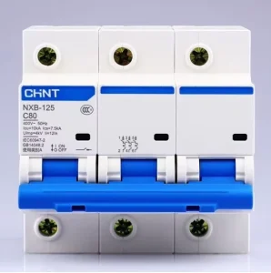 NXB-125 Air Switch 1P 2P 3P 4P C100 Circuit Breaker High Current Power 63A 80A 100A 125A MCB Miniature Circuit Breaker