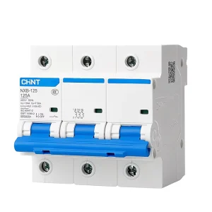 NXB-125 MCB 3P 125A Miniature Circuit Breaker AC400V DIN Rail Mount Overload Short Circuit Protection MCB