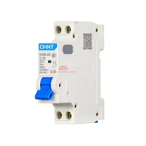 NXB-40 MCB C16 1P+N 16A 230V 4.5kA IEC60898 Miniature Circuit Breaker