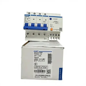 NXBLE 32 C32 30mA Miniature Circuit Breaker 1P2P3P4P Residual Current Operated Circuit Breaker