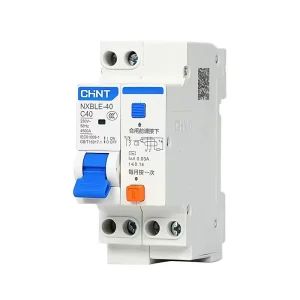 NXBLE-40 1P + N Residual Current Circuit Breaker Miniature Leakage Protection Switch for Low-Voltage Power Distribution