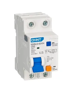 NXBLE 63Y RCBO Residual Current Operated Circuit Breaker 63A 6kA Overload Short Circuit Leakage Protection 1P+N 2P 3P 4P