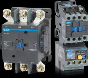 NXC-185 3 Phase Wide Voltage Magnetic Contactor 24V-380V Coil for Water Pump Fan Solar Cabinet Motor Starter