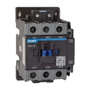 NXC 40 AC Contactor 40A 3 Pole 24V 110V 120V 220V 230V 240V 380V Coil Magnetic Motor Contactor 18.5kW IEC60947 4 1 CCC CE