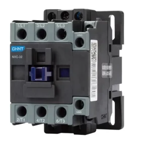 NXC AC Contactors 220V 3P 24V 415V 6A 100A Magnetic Coil Din Rail Mounting