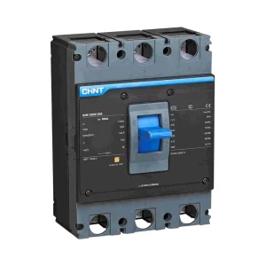 NXM-1000S CE Certified 3P 4P Moulded Case Circuit Breakers with 50kA Breaking Capacity 3/4 Phase