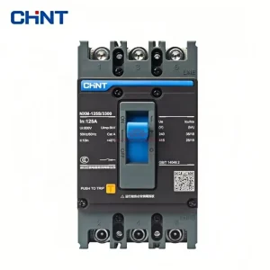 NXM 125S 3300 Molded Case Circuit Breaker 3P 80A 125A 400V AC 35kA Breaking Capacity