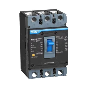 NXM-250H CE Certified 3P 4P Moulded Case Circuit Breakers 50ka Breaking Capacity Polyester Material 3 4 Phase