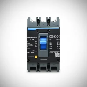NXM 63S 3300 Low Voltage MCCB 63A 3P Molded Case Circuit Breaker with 36kA Breaking Capacity and Electronic Trip Unit