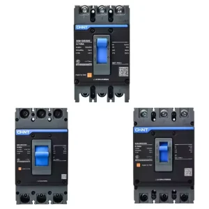 NXM Series Molded Case Circuit Breaker 3P 100A-630A Thermal Magnetic Trip MCCB for Industrial Distribution